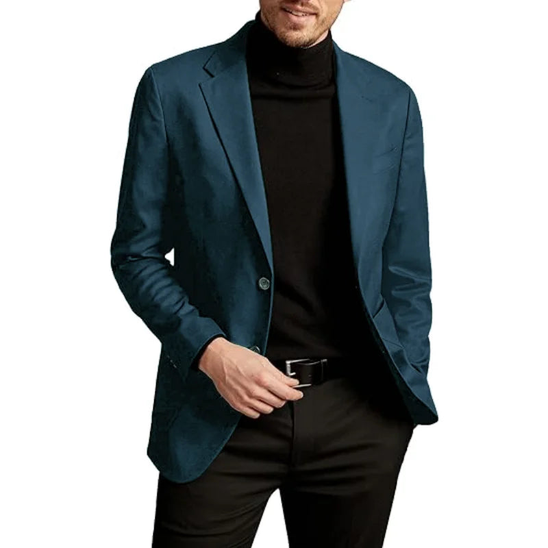 Men's Business Single-Breasted Blazer