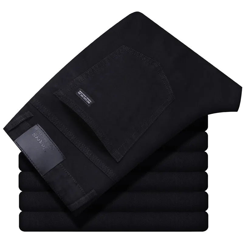 Men's Slim Fit Straight Jeans β Smart Casual Denim