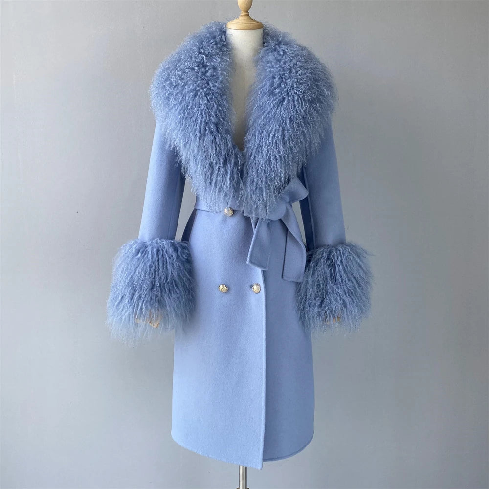 Jxwatcher Wool Cashmere Double-Breasted Coat