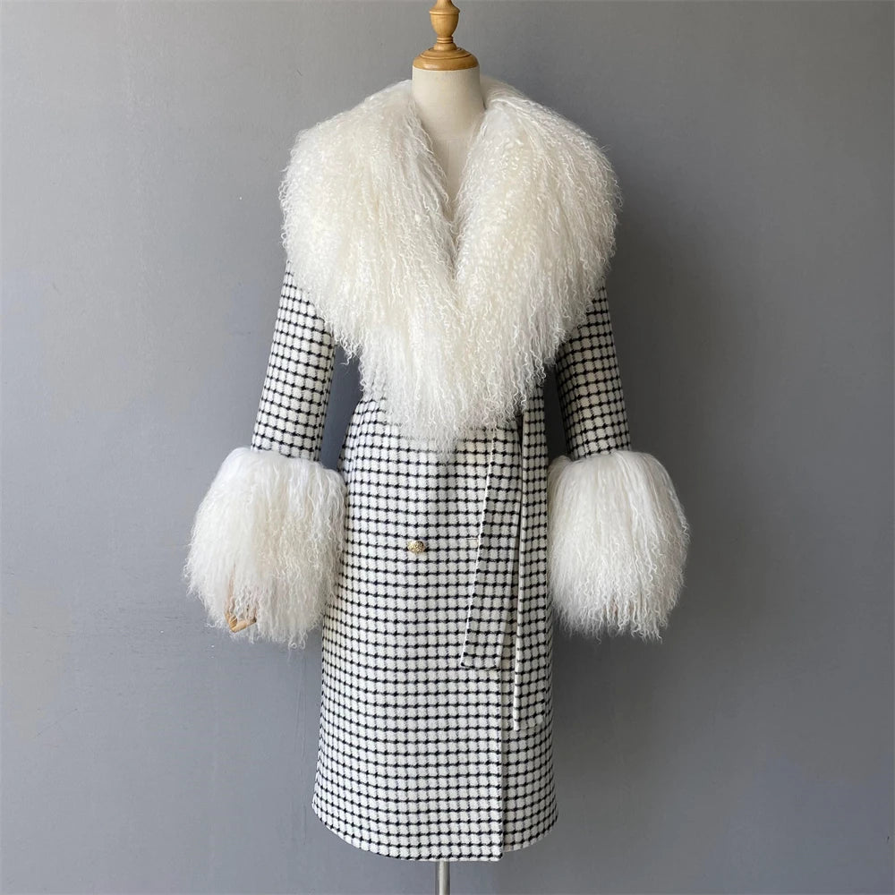 Jxwatcher Wool Cashmere Double-Breasted Coat