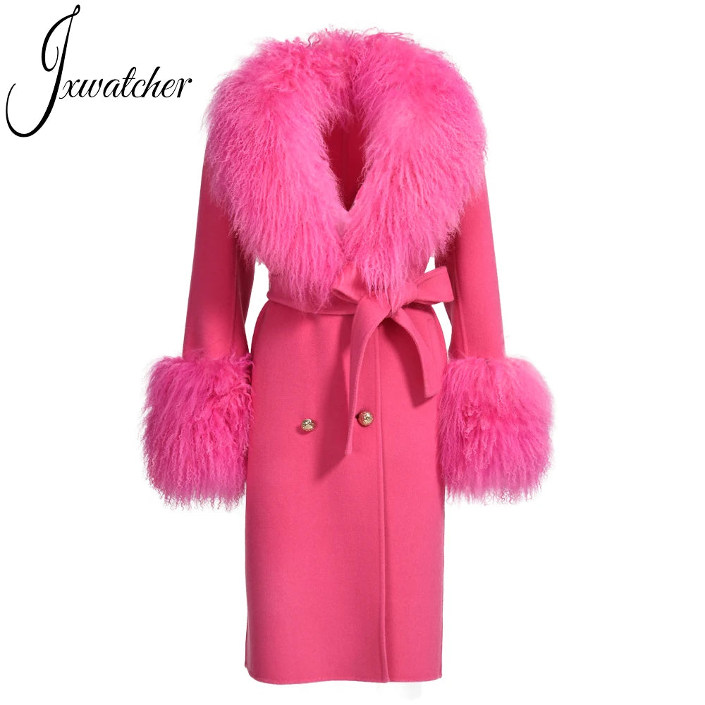 Jxwatcher Wool Cashmere Double-Breasted Coat
