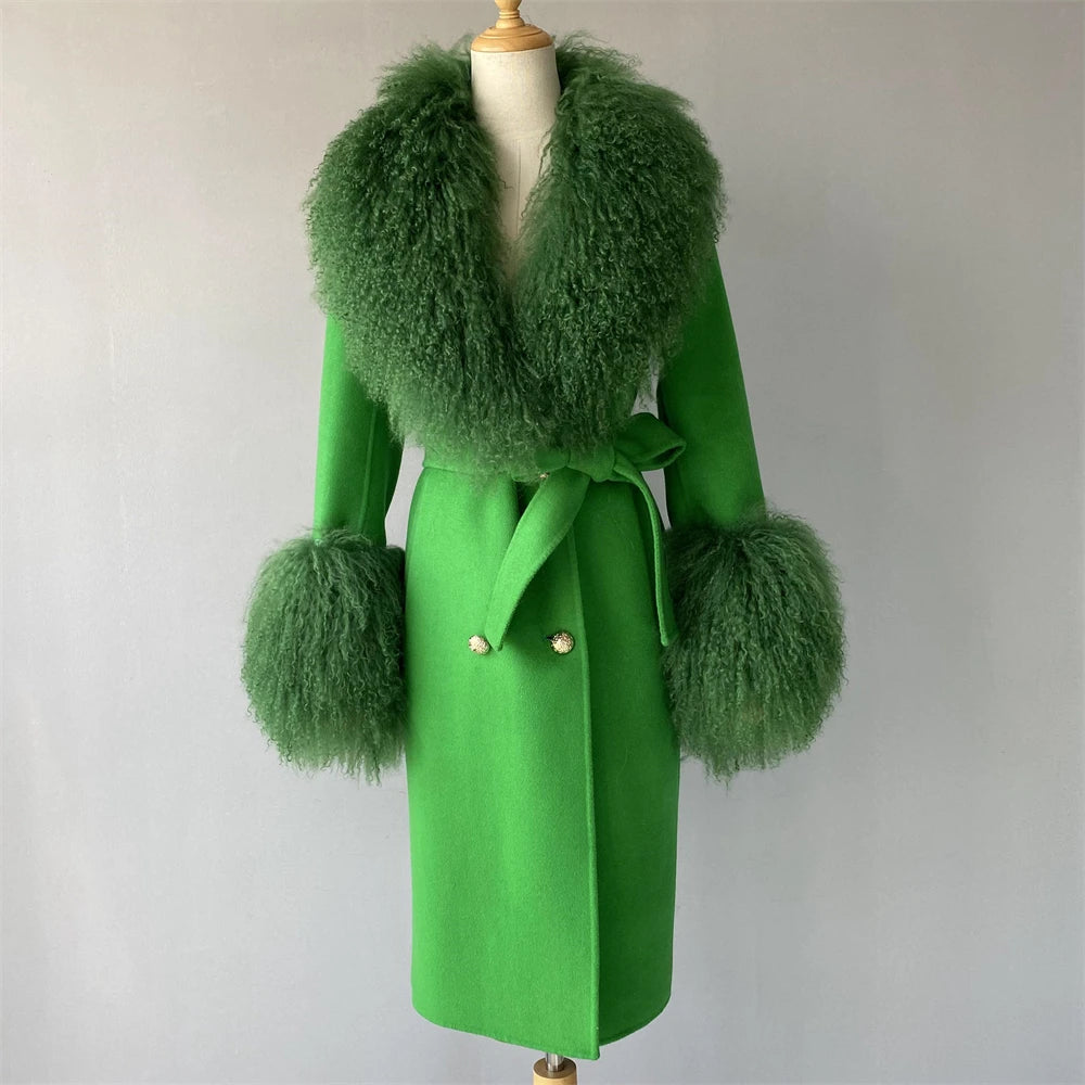 Jxwatcher Wool Cashmere Double-Breasted Coat