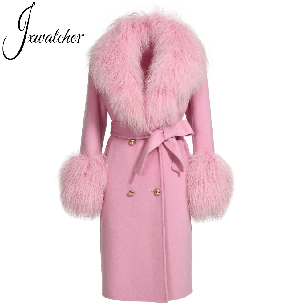 Jxwatcher Wool Cashmere Double-Breasted Coat