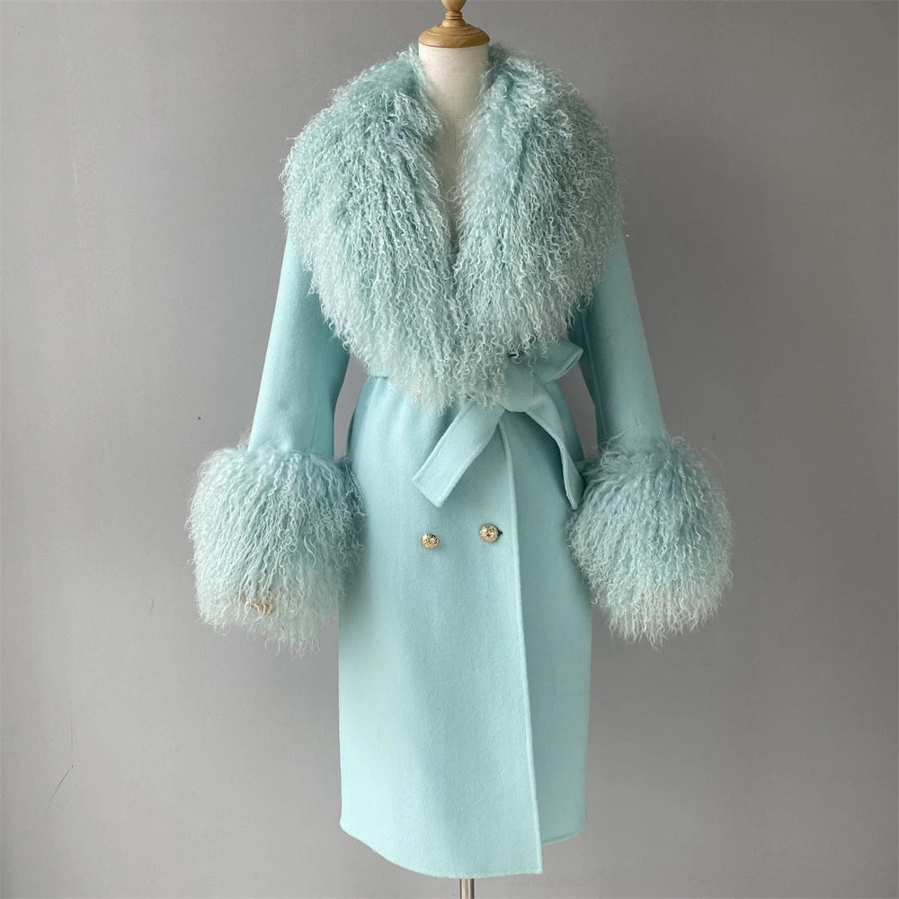 Jxwatcher Wool Cashmere Double-Breasted Coat