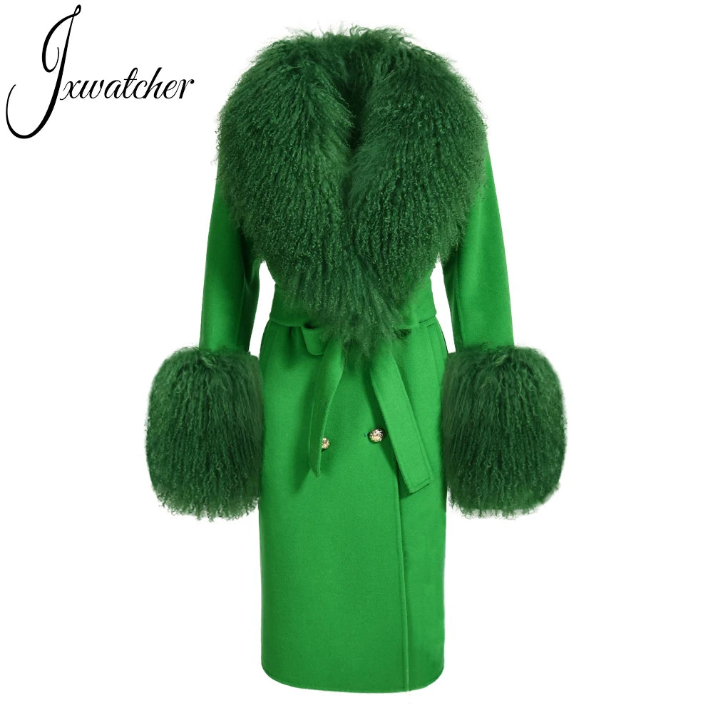 Jxwatcher Wool Cashmere Double-Breasted Coat