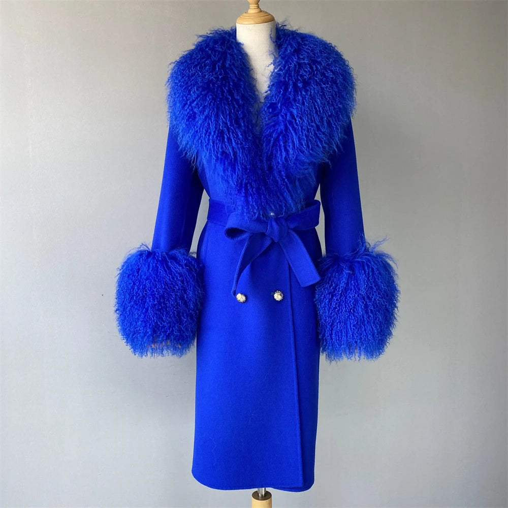 Jxwatcher Wool Cashmere Double-Breasted Coat