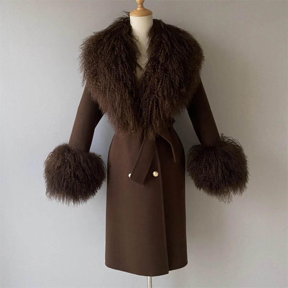 Jxwatcher Wool Cashmere Double-Breasted Coat