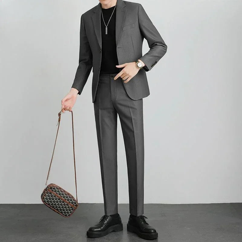 Men's Smart Casual Skinny Fit Suit