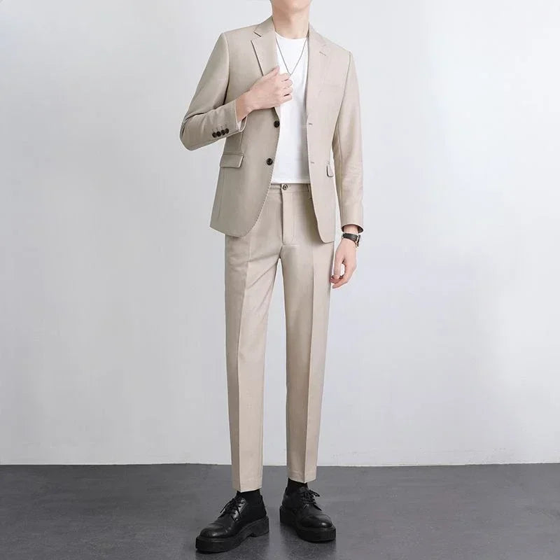 Men's Smart Casual Skinny Fit Suit