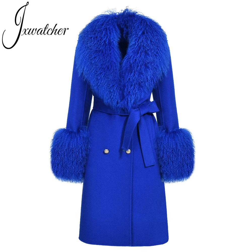 Jxwatcher Wool Cashmere Double-Breasted Coat