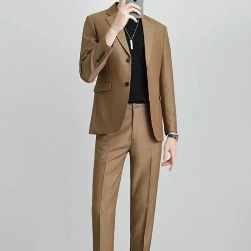 Men's Smart Casual Skinny Fit Suit