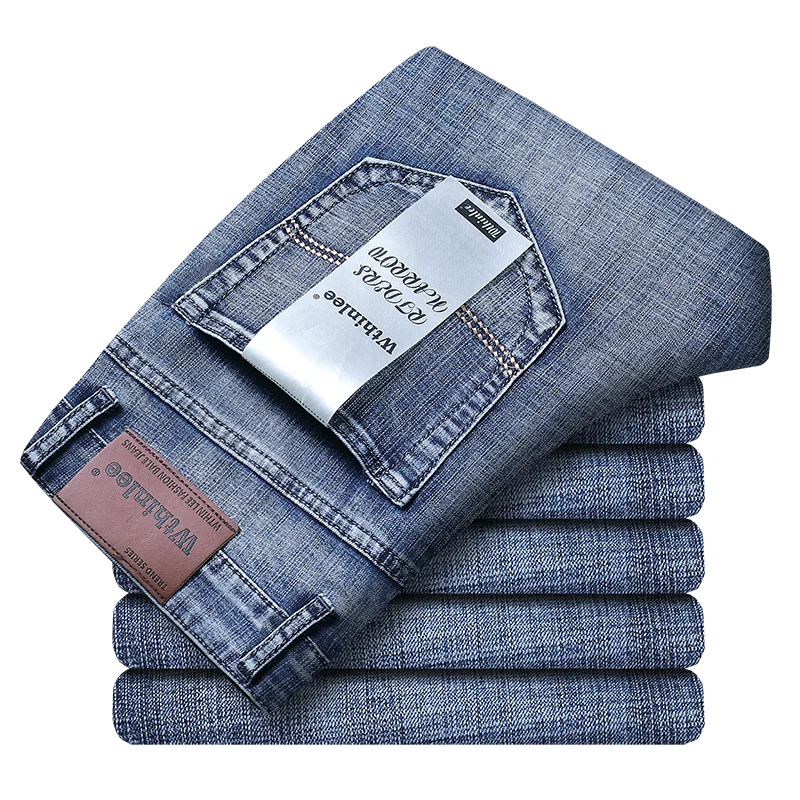 Men's Slim Fit Straight Jeans β Smart Casual Denim