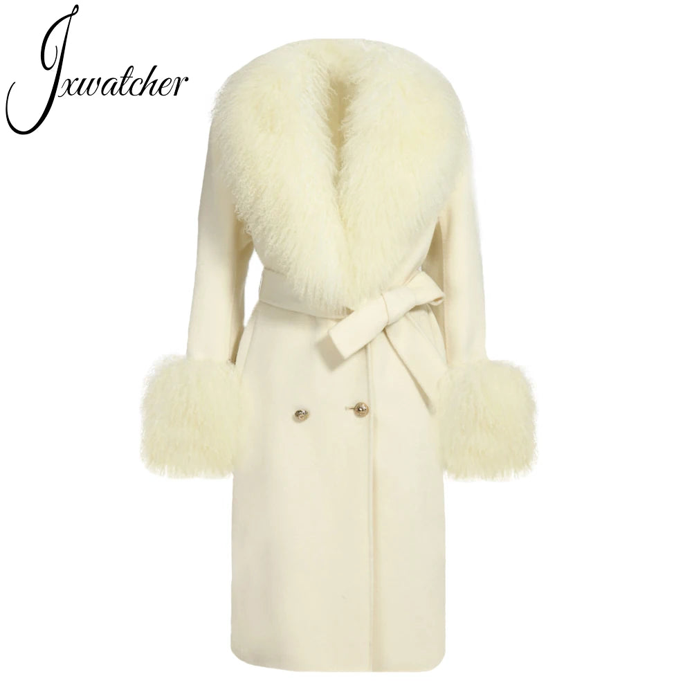 Jxwatcher Wool Cashmere Double-Breasted Coat