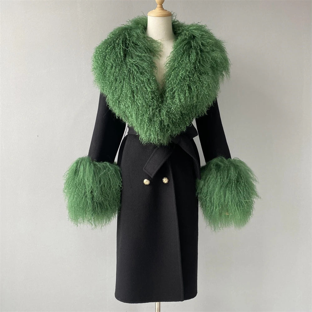 Jxwatcher Wool Cashmere Double-Breasted Coat