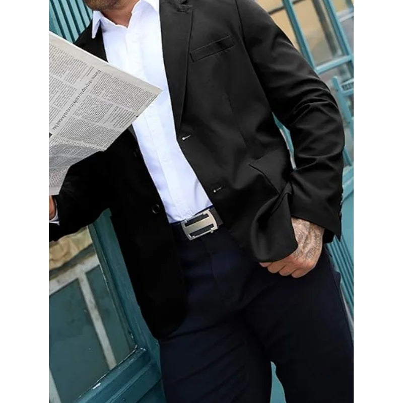 Men's Business Single-Breasted Blazer