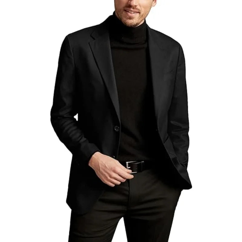Men's Business Single-Breasted Blazer