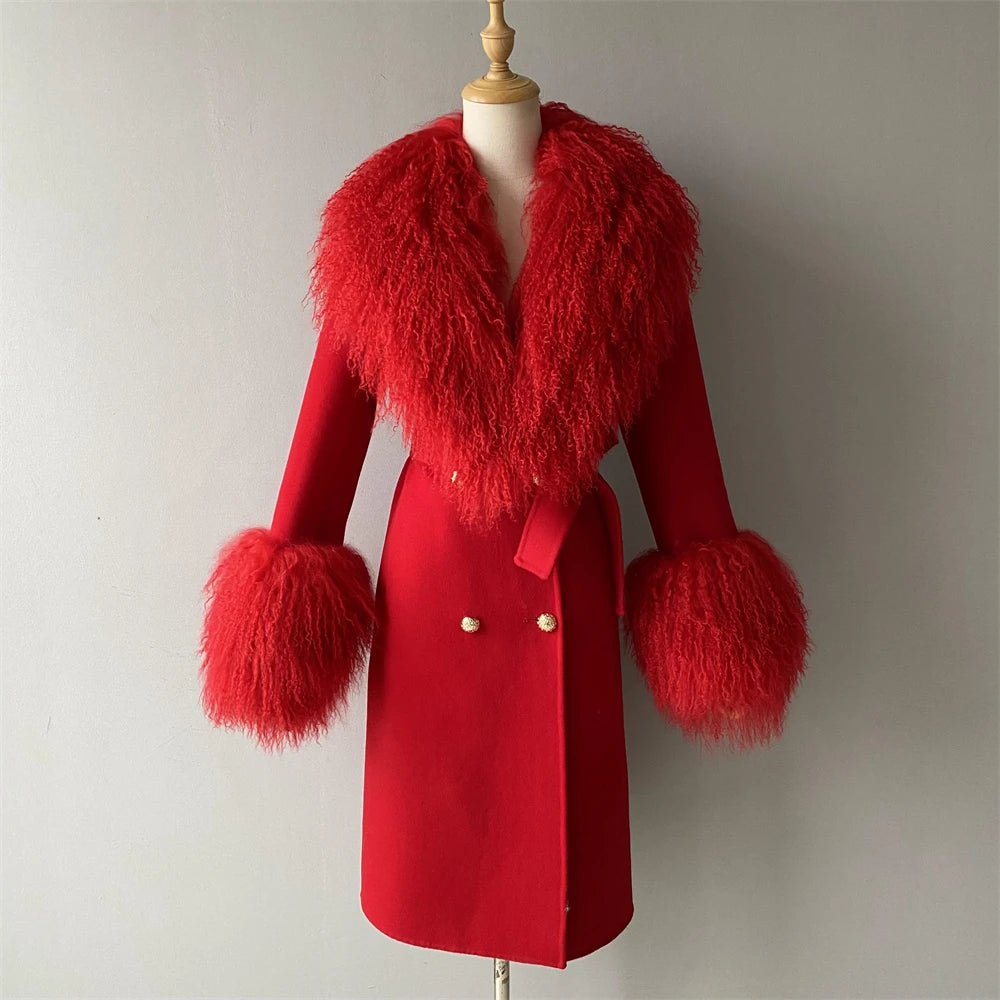 Jxwatcher Wool Cashmere Double-Breasted Coat