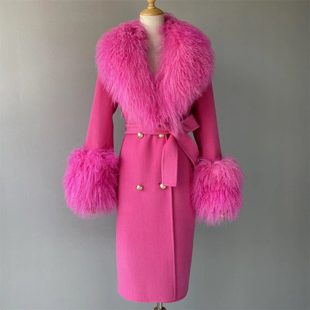 Jxwatcher Wool Cashmere Double-Breasted Coat