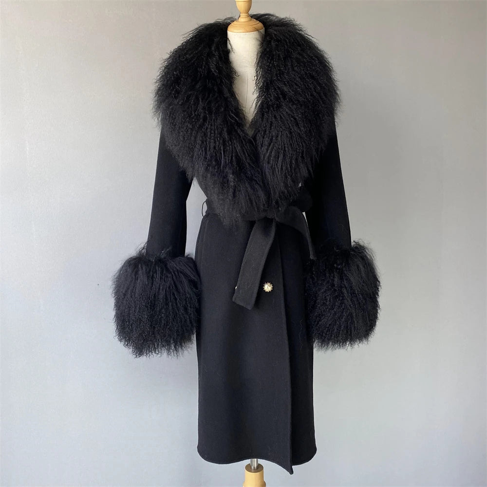 Jxwatcher Wool Cashmere Double-Breasted Coat
