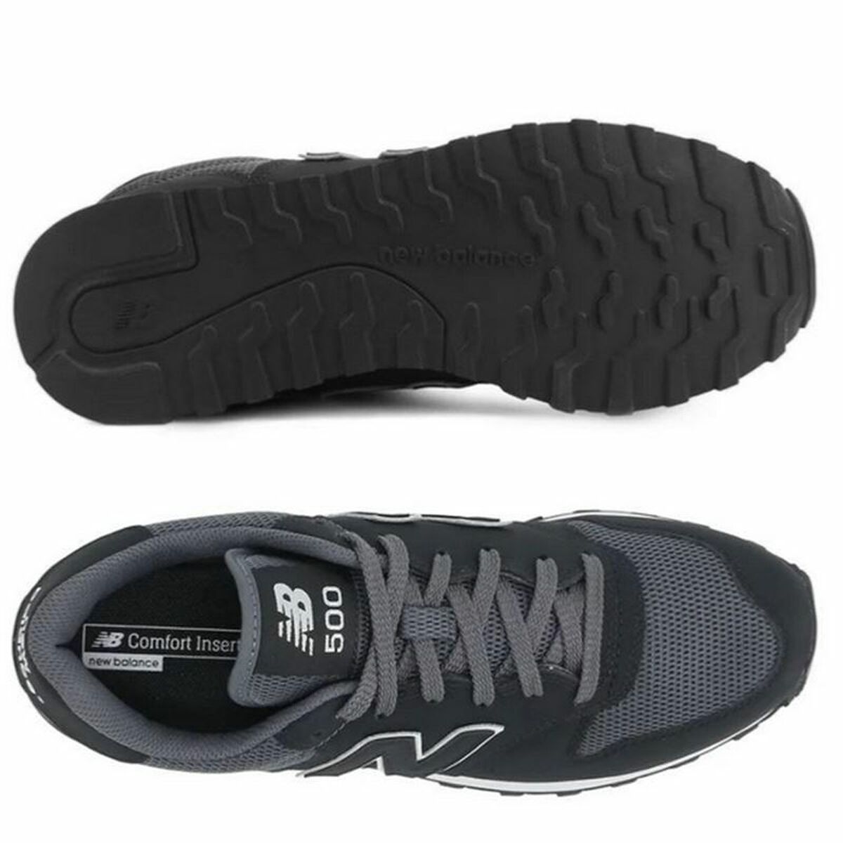 Men’s Casual Trainers New Balance 500 Black