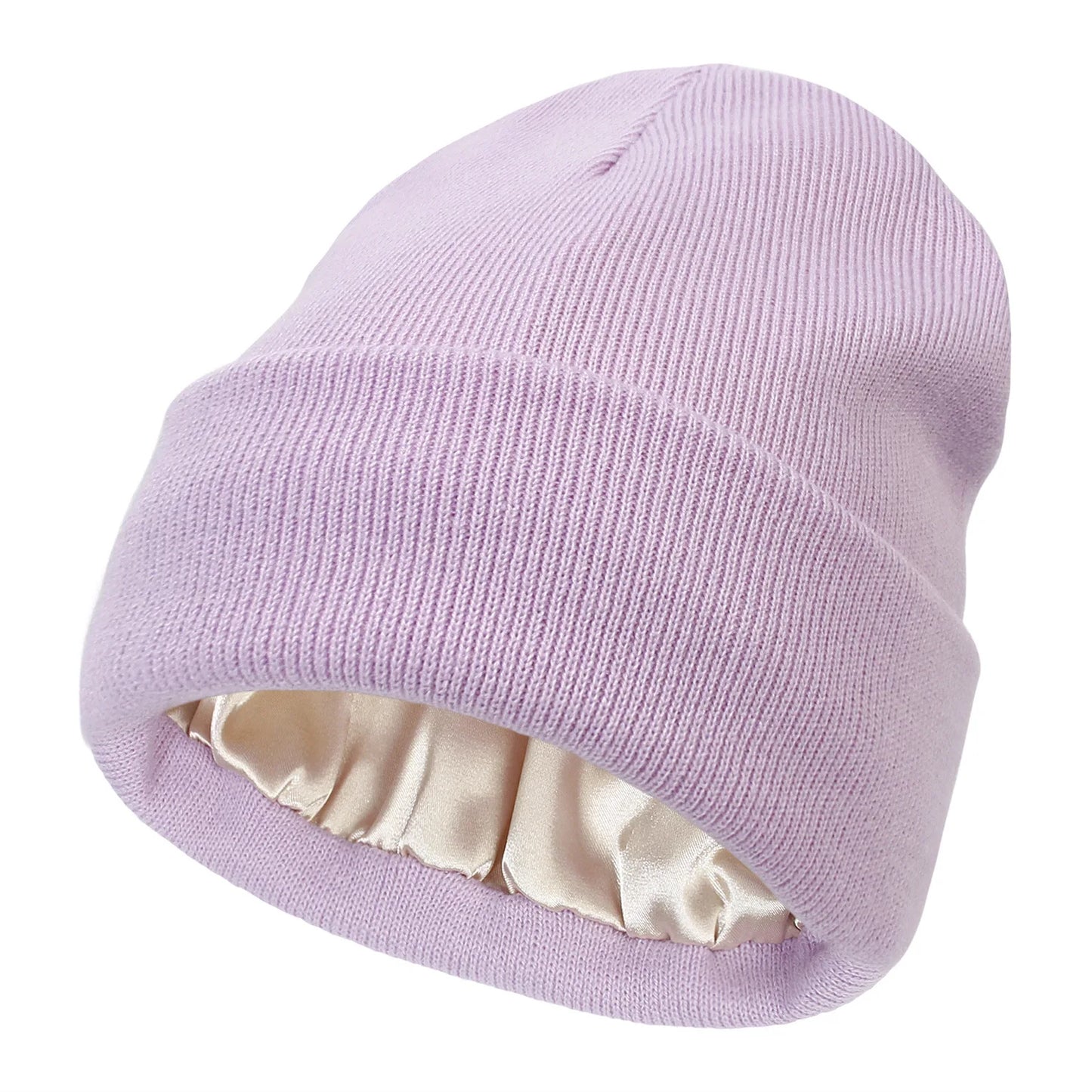 Winter Hat For Women Silk Satin