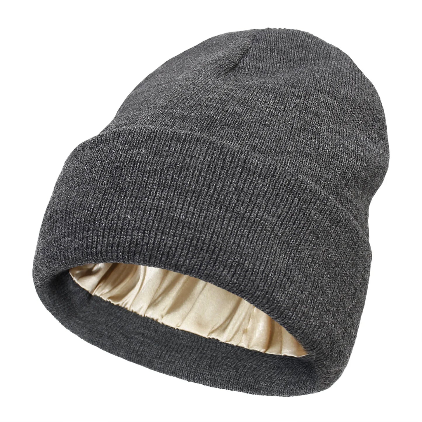 Winter Hat For Women Silk Satin