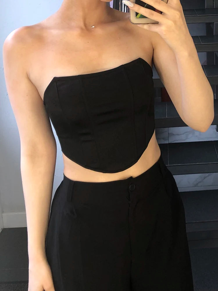 Sleeveless Off Shoulder