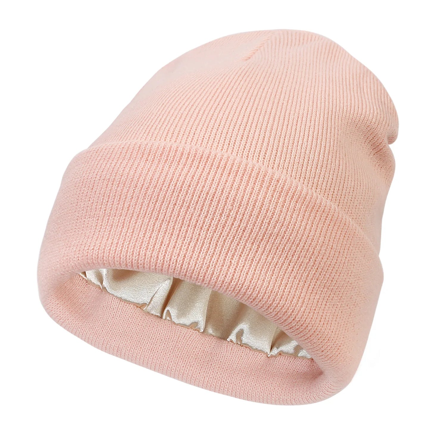 Winter Hat For Women Silk Satin