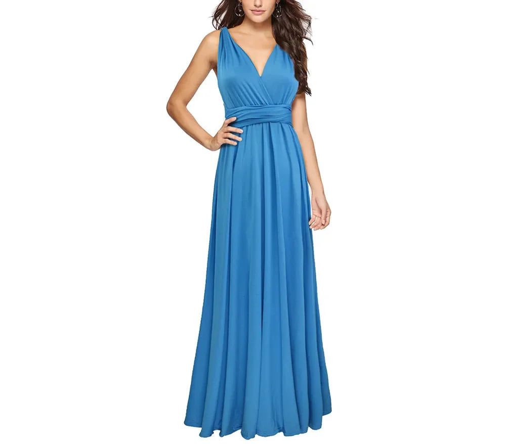 Women's Sexy Long Party Dress Elegant Floor-Length