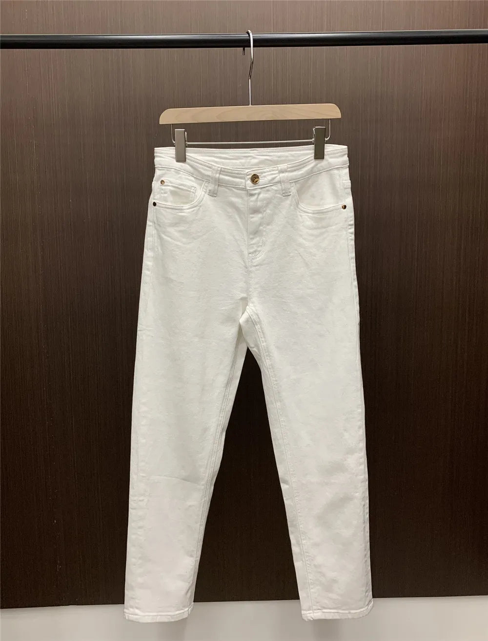 Women's Cotton Tapered Jeans