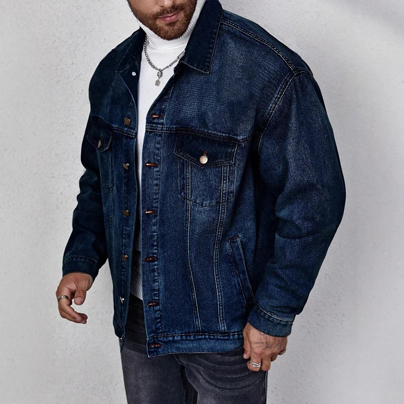 Fashion Jean Jackets Men