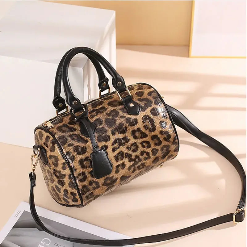 Leopard Women Handbag