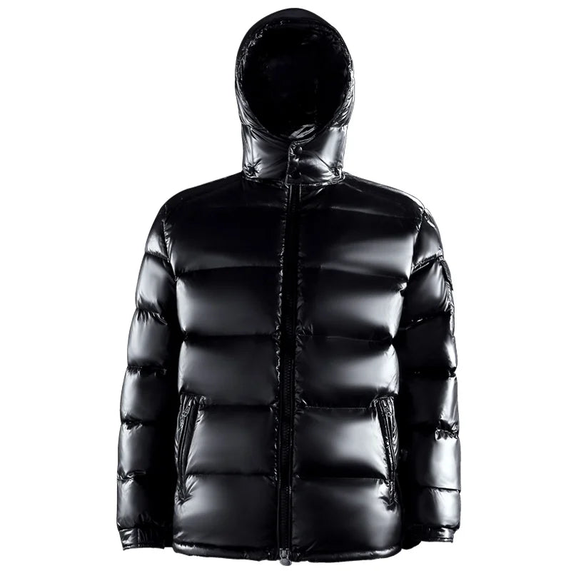 Men's Warm Jacket Shiny Winter