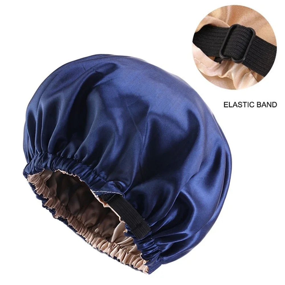 New Satin Hair Cap For Sleeping