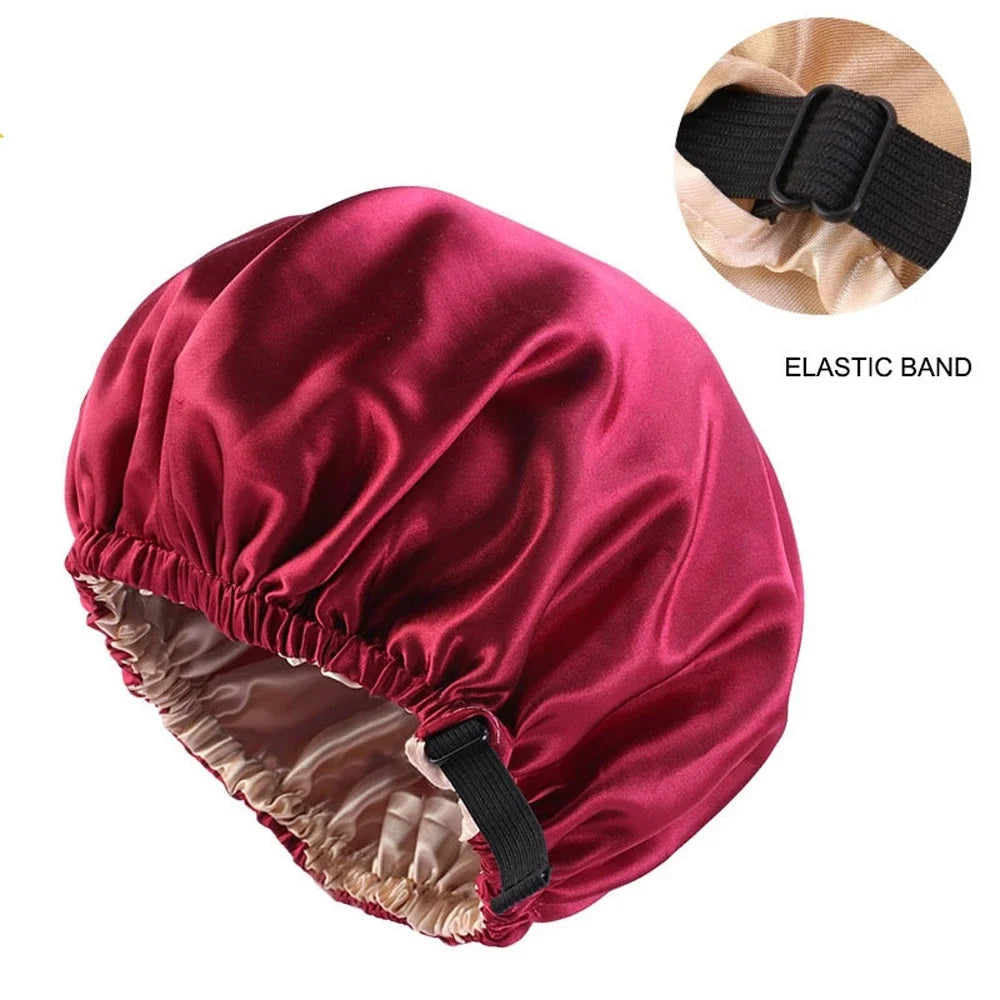 New Satin Hair Cap For Sleeping