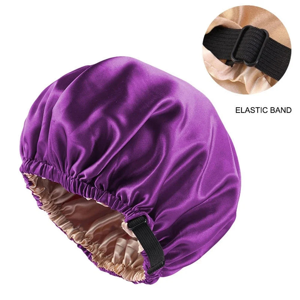 New Satin Hair Cap For Sleeping