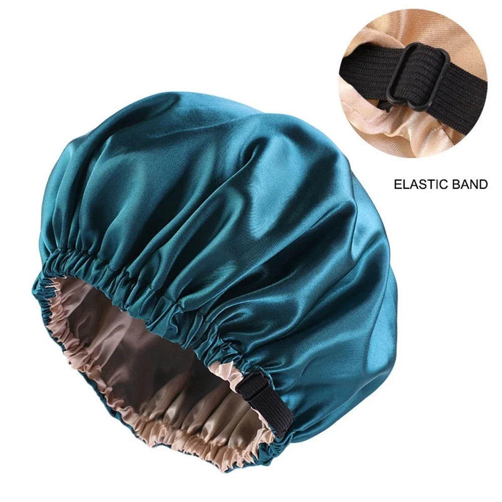 New Satin Hair Cap For Sleeping