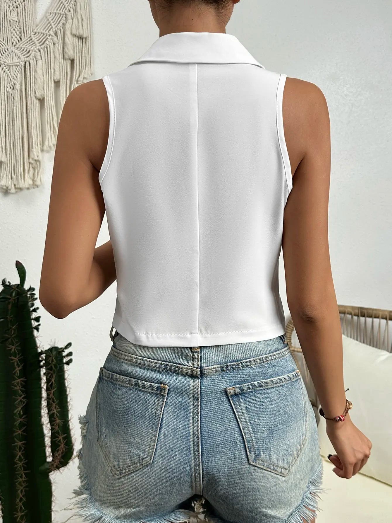 new women's casual slim vest