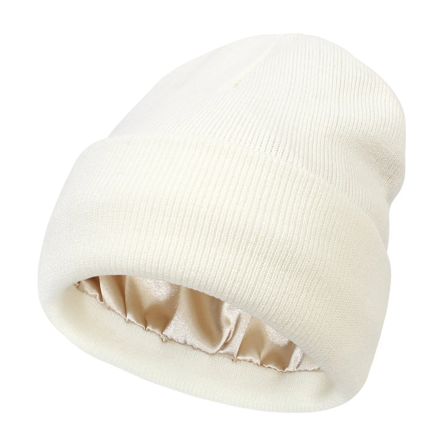 Winter Hat For Women Silk Satin